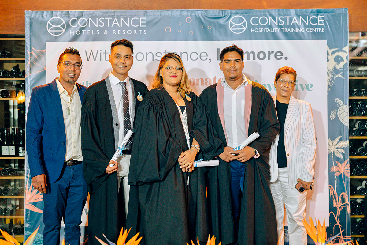 Constance Hospitality Training Centre : 53 futurs professionnels de l'hôtellerie décrochent leur diplôme